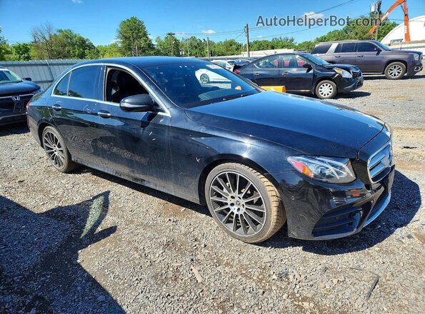 WDDZF4KB2HA218125 2017 MERCEDES-BENZ E Black Передня права чверть