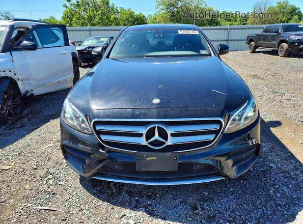 WDDZF4KB2HA218125 2017 MERCEDES-BENZ E Black Вид спереду