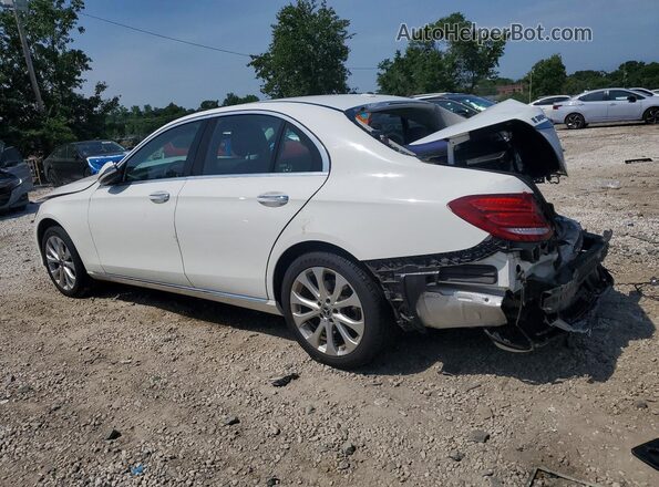 WDDZF4KB2HA279684 2017 MERCEDES-BENZ E White უკანა მარცხენა
