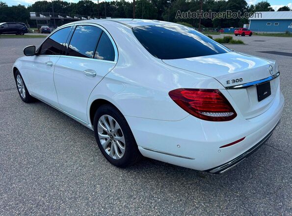 WDDZF4KB2JA357757 2018 MERCEDES-BENZ E-CLASS White წინა მარჯვენა