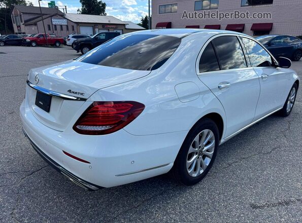 WDDZF4KB2JA357757 2018 MERCEDES-BENZ E-CLASS White წინა ხედი
