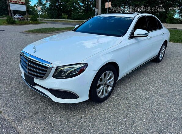 WDDZF4KB2JA357757 2018 MERCEDES-BENZ E-CLASS White უკანა მარჯვენა