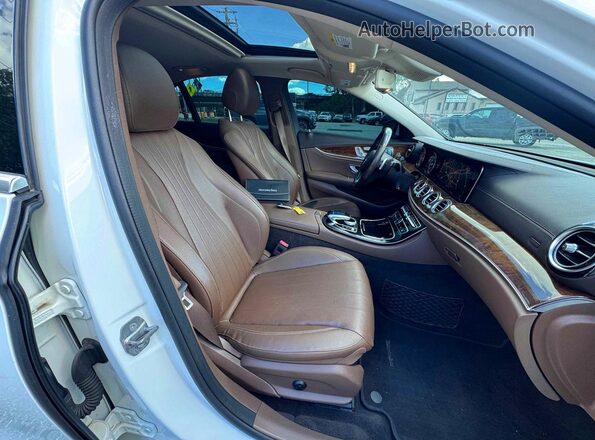 WDDZF4KB2JA357757 2018 MERCEDES-BENZ E-CLASS White უკანა ხედი