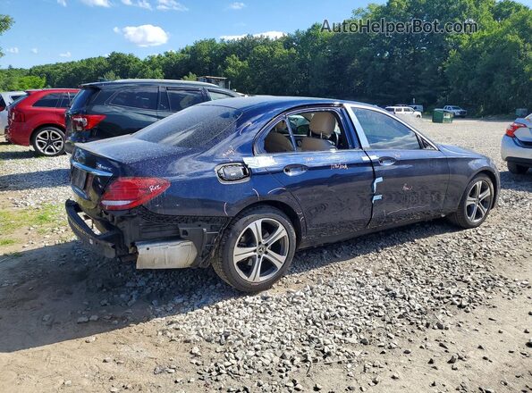 WDDZF4KB2JA371562 2018 MERCEDES-BENZ E Blue Задня права чверть