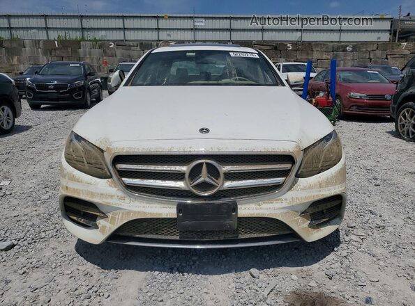 WDDZF4KB2JA479938 2018 MERCEDES-BENZ E White Widok z przodu
