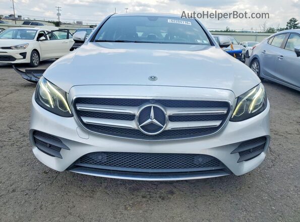 WDDZF4KB2KA518576 2019 MERCEDES-BENZ E Silver Vista frontal