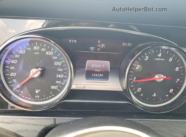 WDDZF4KB2KA518576 2019 MERCEDES-BENZ E Silver Vista del cuadro de instrumentos