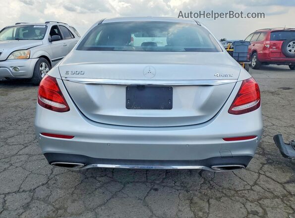 WDDZF4KB2KA518576 2019 MERCEDES-BENZ E Silver Vista trasera