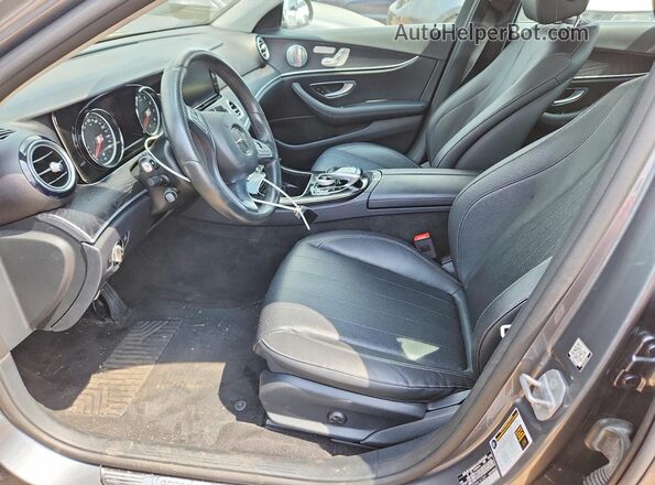 WDDZF4KB3HA161241 2017 MERCEDES-BENZ E Gray Vista interior delantera