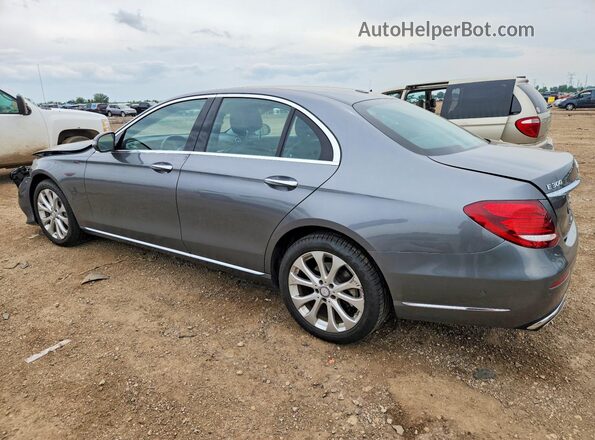 WDDZF4KB3HA169534 2017 MERCEDES-BENZ E Gray Rear left