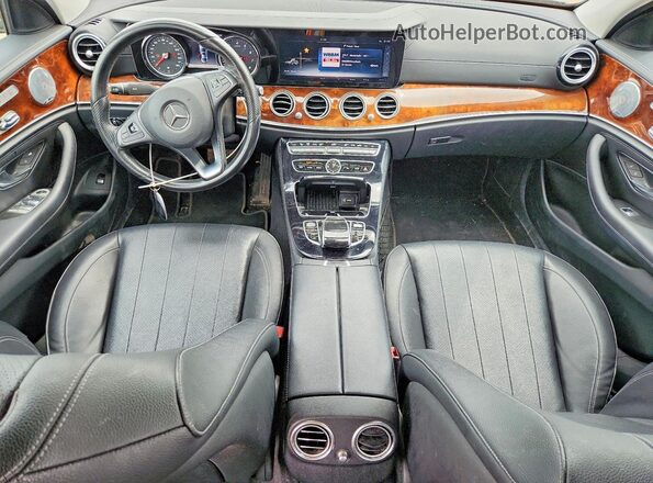 WDDZF4KB3HA169534 2017 MERCEDES-BENZ E Gray Dashboard view