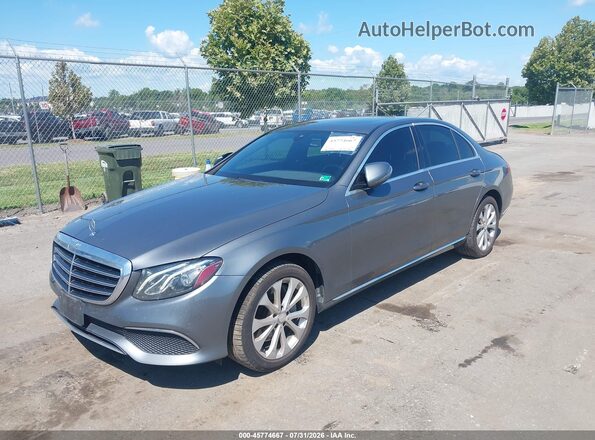 WDDZF4KB3HA205674 2017 MERCEDES-BENZ E-CLASS Gray Przód lewy