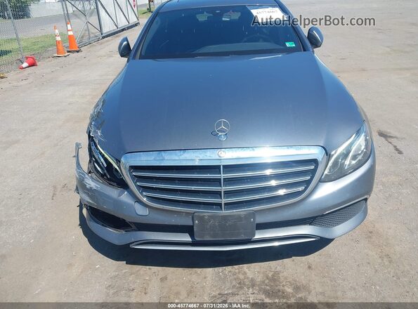 WDDZF4KB3HA205674 2017 MERCEDES-BENZ E-CLASS Gray Widok z przodu