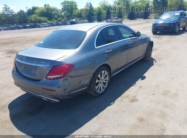 WDDZF4KB3HA205674 2017 MERCEDES-BENZ E-CLASS Gray Tył prawy