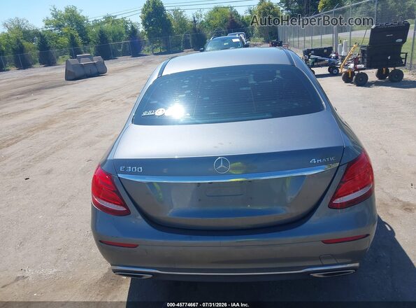 WDDZF4KB3HA205674 2017 MERCEDES-BENZ E-CLASS Gray 