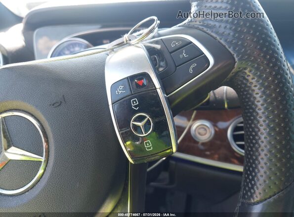 WDDZF4KB3HA205674 2017 MERCEDES-BENZ E-CLASS Gray Widok deski rozdzielczej