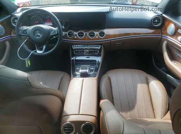 WDDZF4KB3JA371568 2018 MERCEDES-BENZ E White Dashboard view