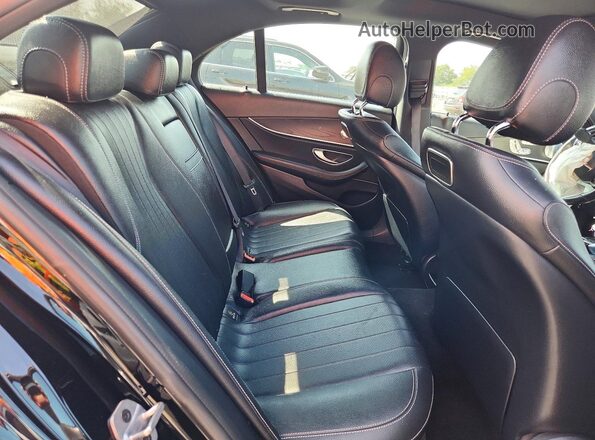 WDDZF4KB3KA504721 2019 MERCEDES-BENZ E Black Rear seats view