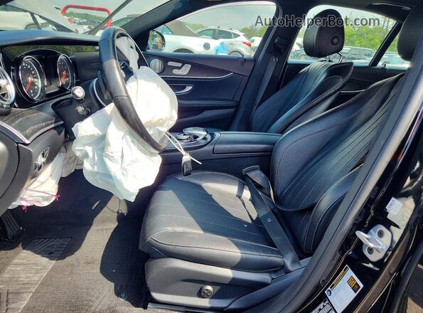 WDDZF4KB3KA504721 2019 MERCEDES-BENZ E Black Front interior view