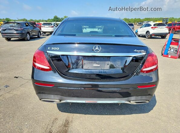 WDDZF4KB3KA504721 2019 MERCEDES-BENZ E Black Rear view