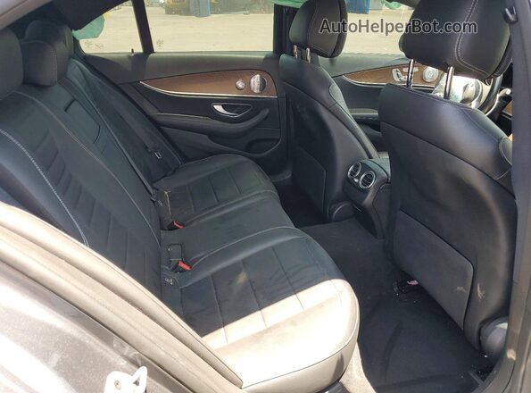 WDDZF4KB3KA627502 2019 MERCEDES-BENZ E Gray უკანა სავარძლების ხედი
