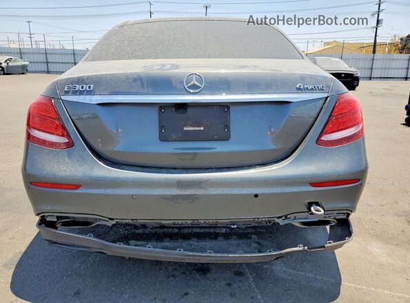 WDDZF4KB3KA627502 2019 MERCEDES-BENZ E Gray უკანა ხედი