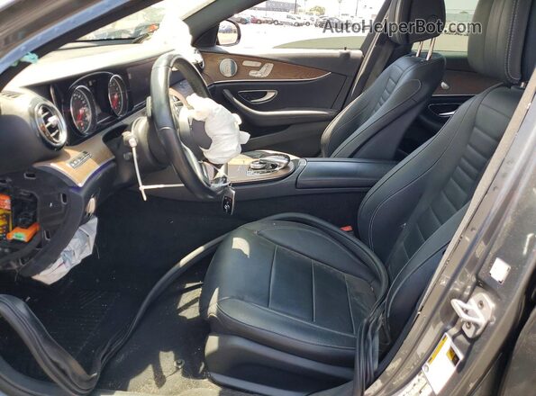 WDDZF4KB3KA627502 2019 MERCEDES-BENZ E Gray წინა სალონის ხედი
