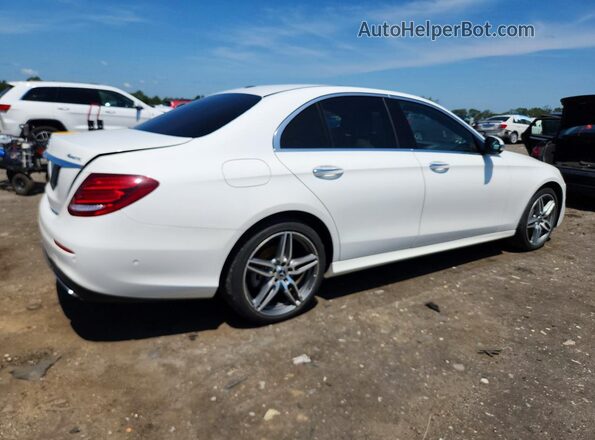 WDDZF4KB4HA019819 2017 MERCEDES-BENZ E White Tył prawy