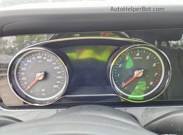 WDDZF4KB4HA077655 2017 MERCEDES-BENZ E Black Vista del cuadro de instrumentos