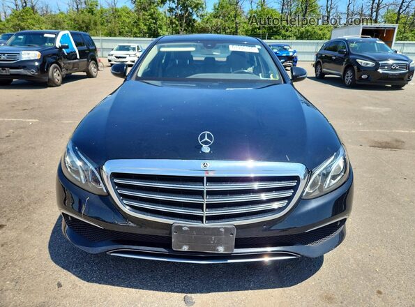 WDDZF4KB4JA360255 2018 MERCEDES-BENZ E Black Вид спереду