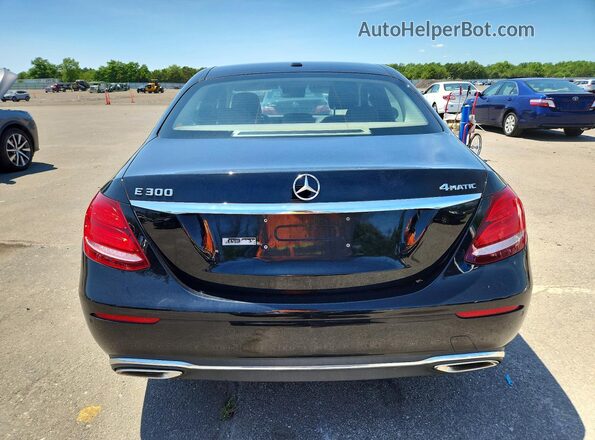 WDDZF4KB4JA360255 2018 MERCEDES-BENZ E Black Вид ззаду