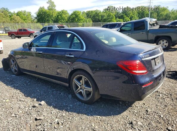 WDDZF4KB4JA404853 2018 MERCEDES-BENZ E Blue Задня ліва чверть