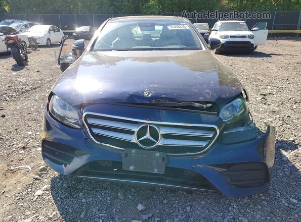 WDDZF4KB4JA404853 2018 MERCEDES-BENZ E Blue Вид спереду