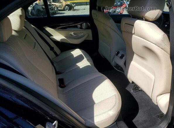 WDDZF4KB4JA404853 2018 MERCEDES-BENZ E Blue Вид задніх сидінь