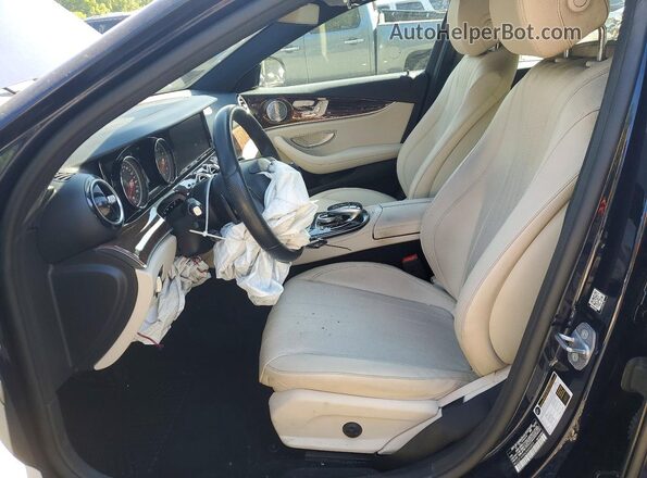 WDDZF4KB4JA404853 2018 MERCEDES-BENZ E Blue Вид салону спереду
