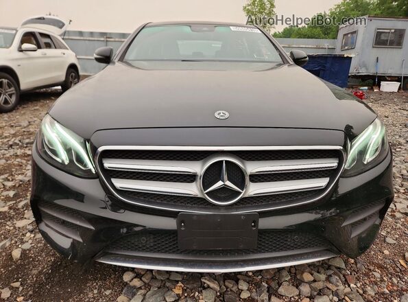 WDDZF4KB4JA486079 2018 MERCEDES-BENZ E Черный Вид спереди