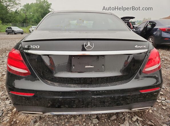 WDDZF4KB4JA486079 2018 MERCEDES-BENZ E Черный 