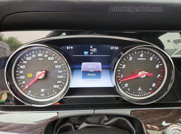 WDDZF4KB4JA486079 2018 MERCEDES-BENZ E Черный 