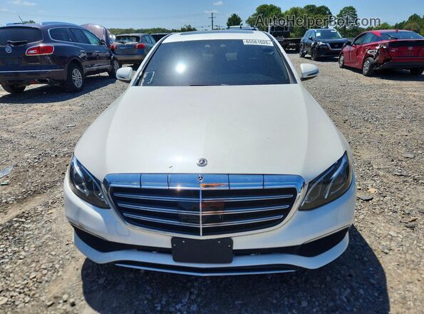 WDDZF4KB4KA619229 2019 MERCEDES-BENZ E-CLASS White Вид ззаду