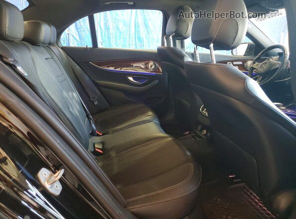 WDDZF4KB5HA023295 2017 MERCEDES-BENZ E Black უკანა სავარძლების ხედი