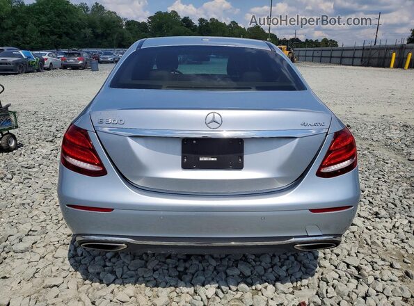 WDDZF4KB5HA220273 2017 MERCEDES-BENZ E Blue Rear view