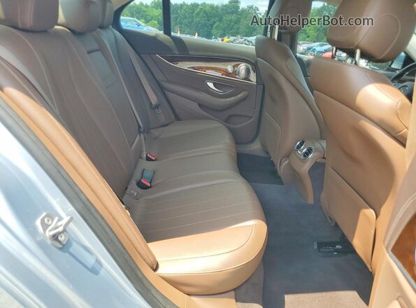 WDDZF4KB5HA220273 2017 MERCEDES-BENZ E Blue Rear seats view