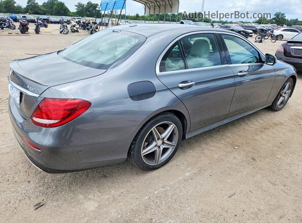 WDDZF4KB6HA106072 2017 MERCEDES-BENZ E Gray Trasero derecho