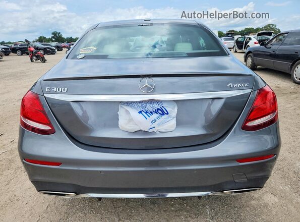 WDDZF4KB6HA106072 2017 MERCEDES-BENZ E Gray Vista trasera