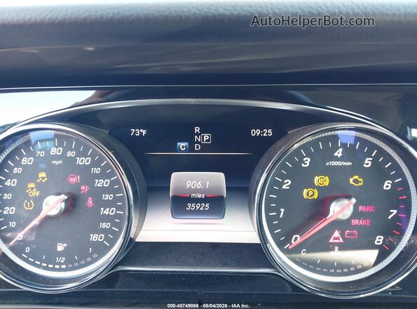WDDZF4KB6HA168135 2017 MERCEDES-BENZ E-CLASS Black Հետևի նստատեղերի տեսք