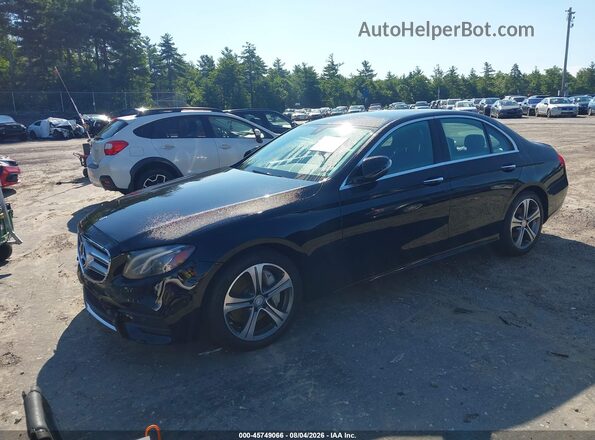 WDDZF4KB6HA168135 2017 MERCEDES-BENZ E-CLASS Black Առջևի ձախ երեք քառորդ տեսարան