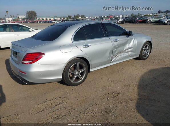 WDDZF4KB6HA170810 2017 MERCEDES-BENZ E-CLASS Silver Tył prawy