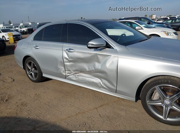 WDDZF4KB6HA170810 2017 MERCEDES-BENZ E-CLASS Silver Widok z przodu