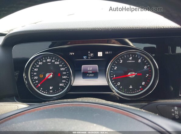 WDDZF4KB6HA170810 2017 MERCEDES-BENZ E-CLASS Silver Widok tylnych siedzeń