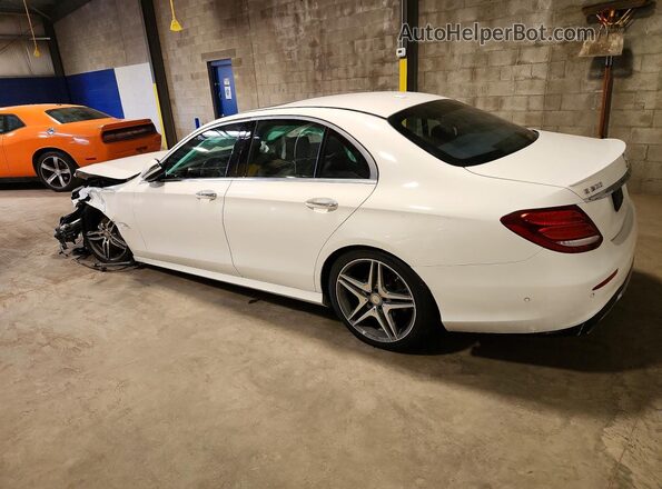 WDDZF4KB6HA202140 2017 MERCEDES-BENZ E White Rear left
